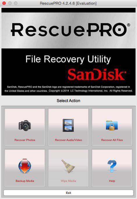 sandisk rescuepro deluxe keygen for mac
